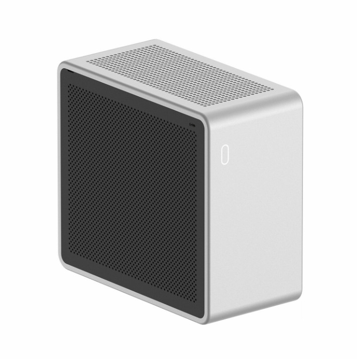COOJ MQ5 ITX 5.6L PC Case Computer Mini Case Anode Surface 8MM Aluminum Alloy