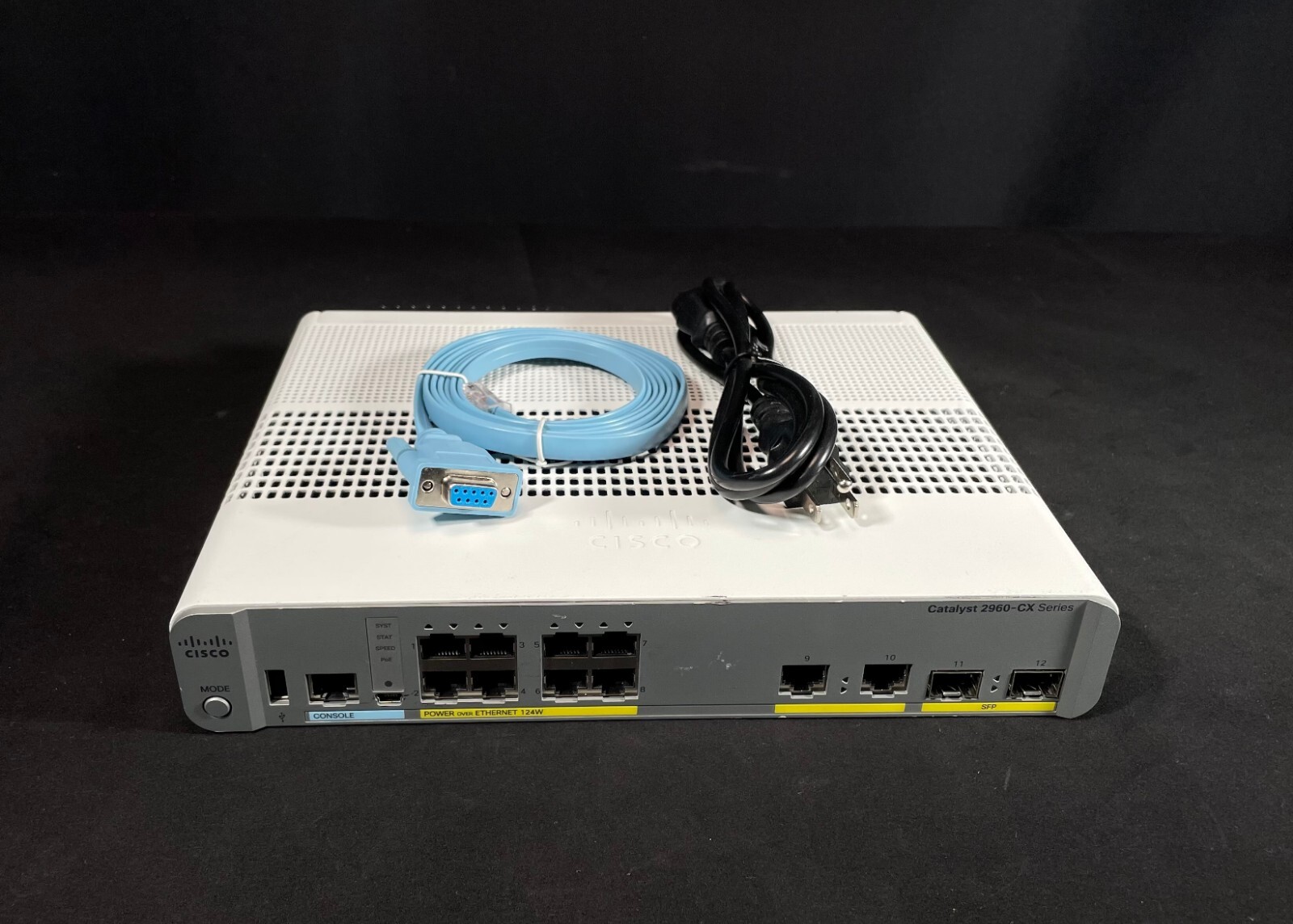 Cisco WS-C2960CX-8PC-L 8 Port PoE 2960CX Switch - Same Day Shipping