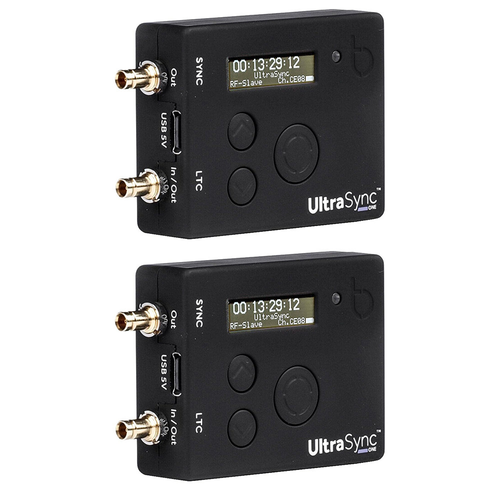 Atomos UltraSync ONE RF Timecode Sync for AtomX Sync and Ninja V (2-Pack)