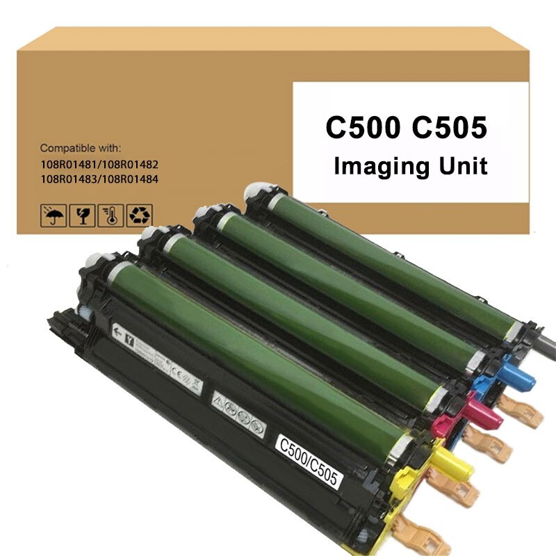4 Pack C500 C505 Drum Cartridge Unit for 108R01481 108R01482 108R01483 108R01484