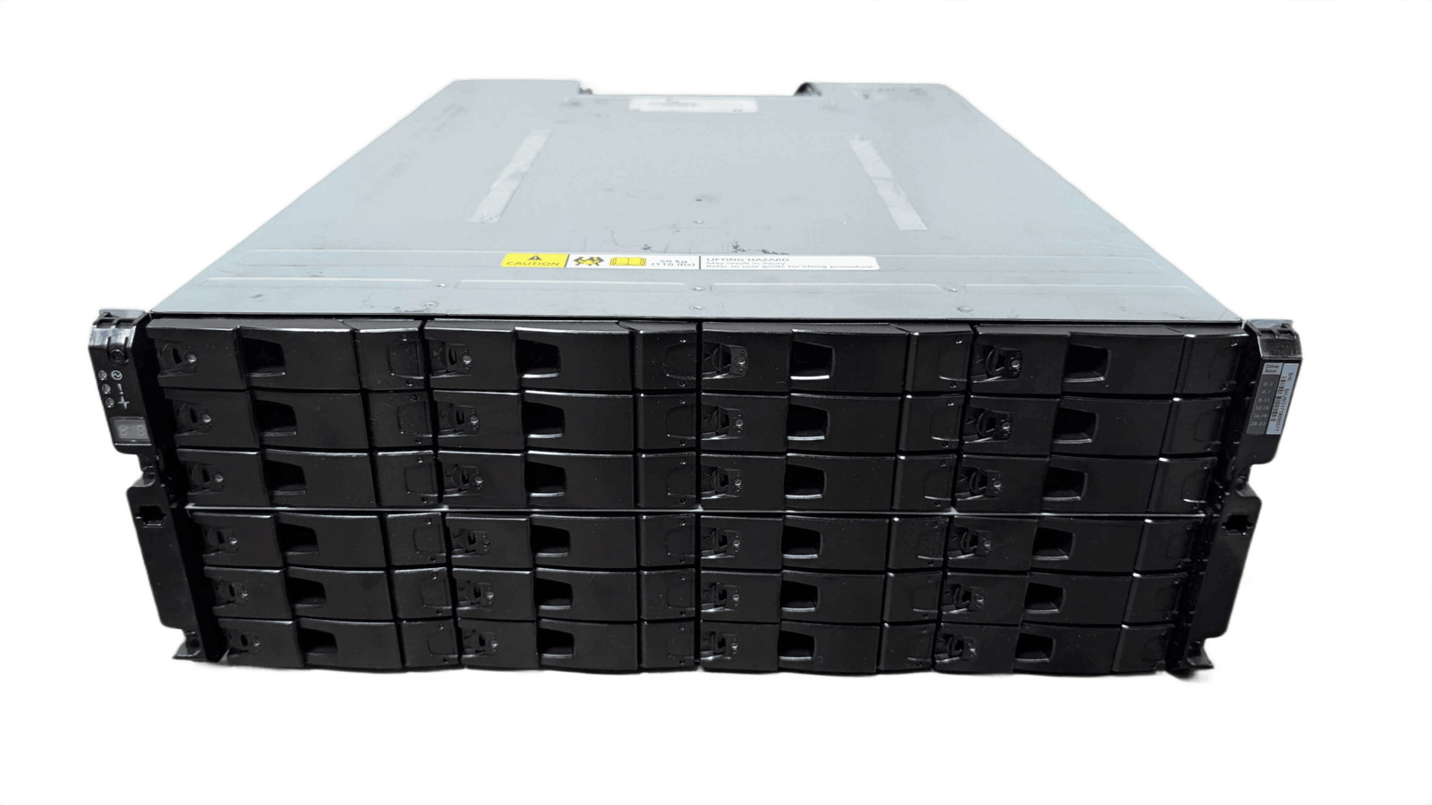 NetApp 4U NAJ-0801 DS4246 24x 3.5" LFF IOM6 Storage Array 24x Trays 2x 580w PSU