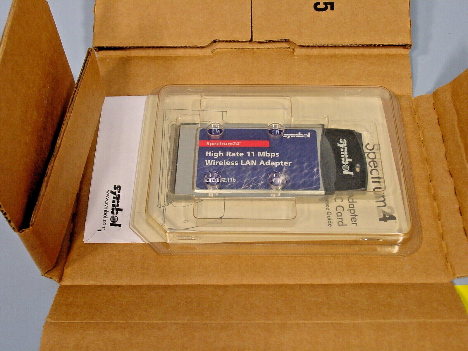 *Symbol LA-4121-1120-US Spectrum 24 High Rate 11Mbps Wireless LAN Adapter