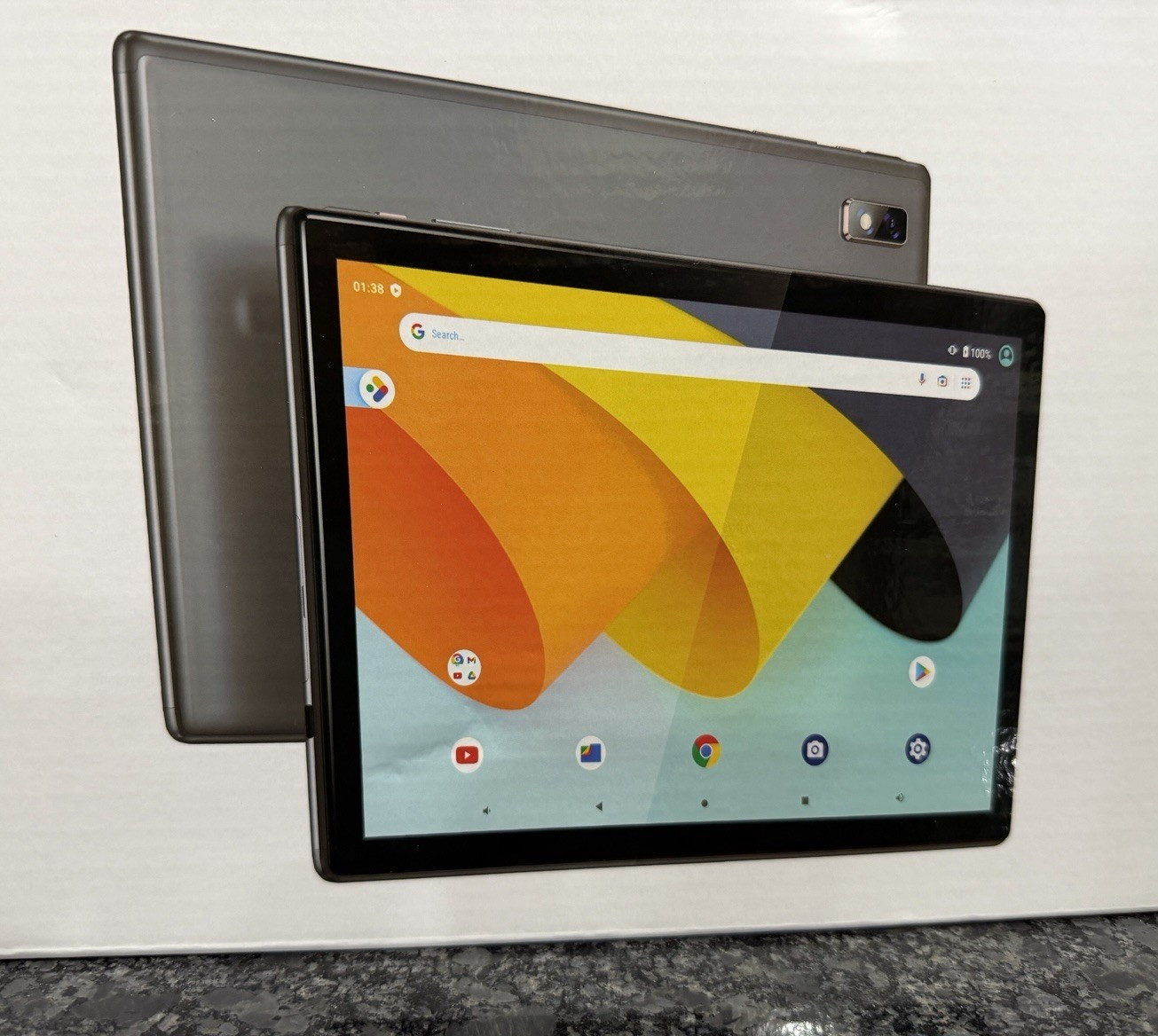 Byybuo Smartpad A10 L 10.1in Android Wi-Fi Tablet 64GB 6GB RAM Gray