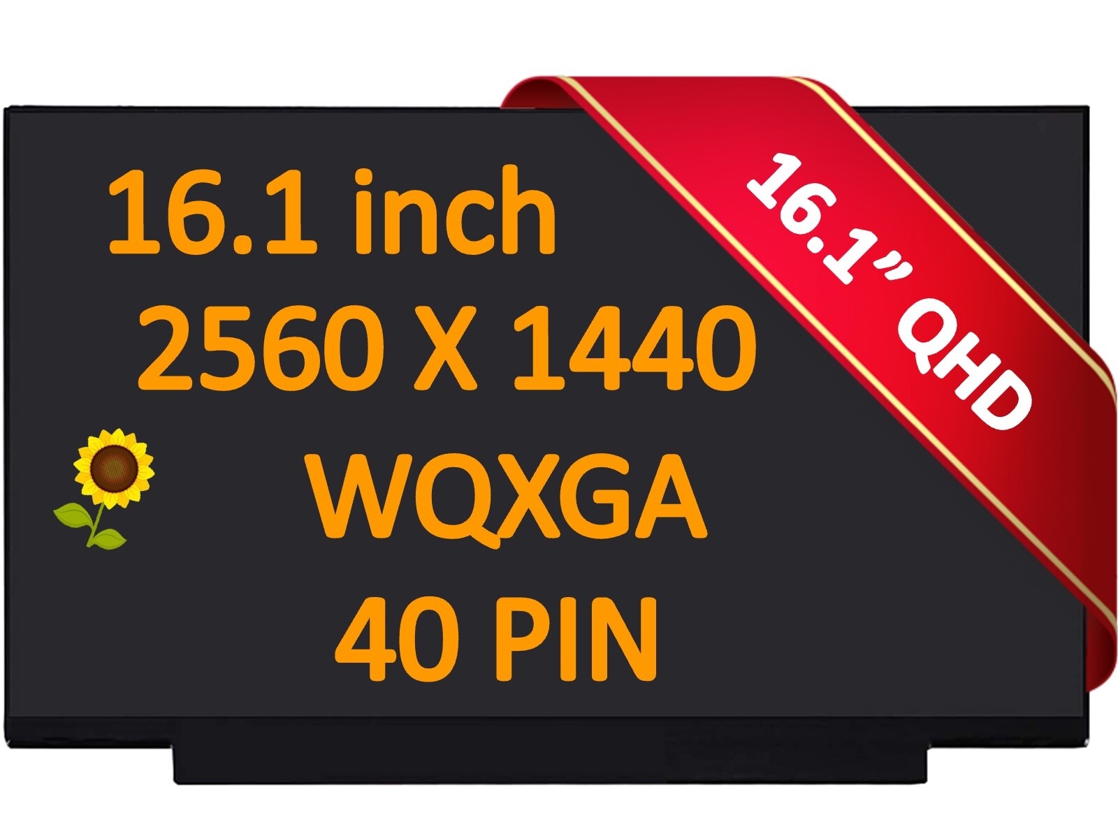 165hz Display for HP Omen 16-k0033dx LCD LBL 16.1" QHD Gaming Screen 16-k0023dx