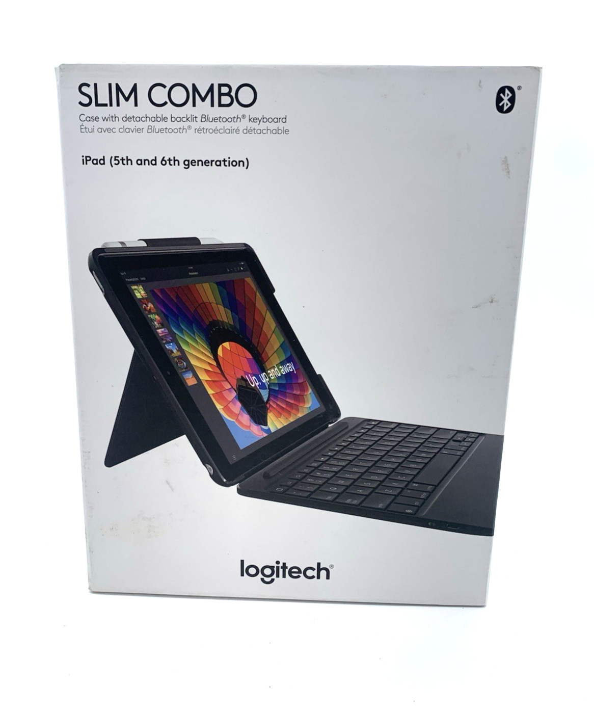 Logitech Slim Combo Detachable Backlit Keyboard Case iPad Pro  P/N 820-008870