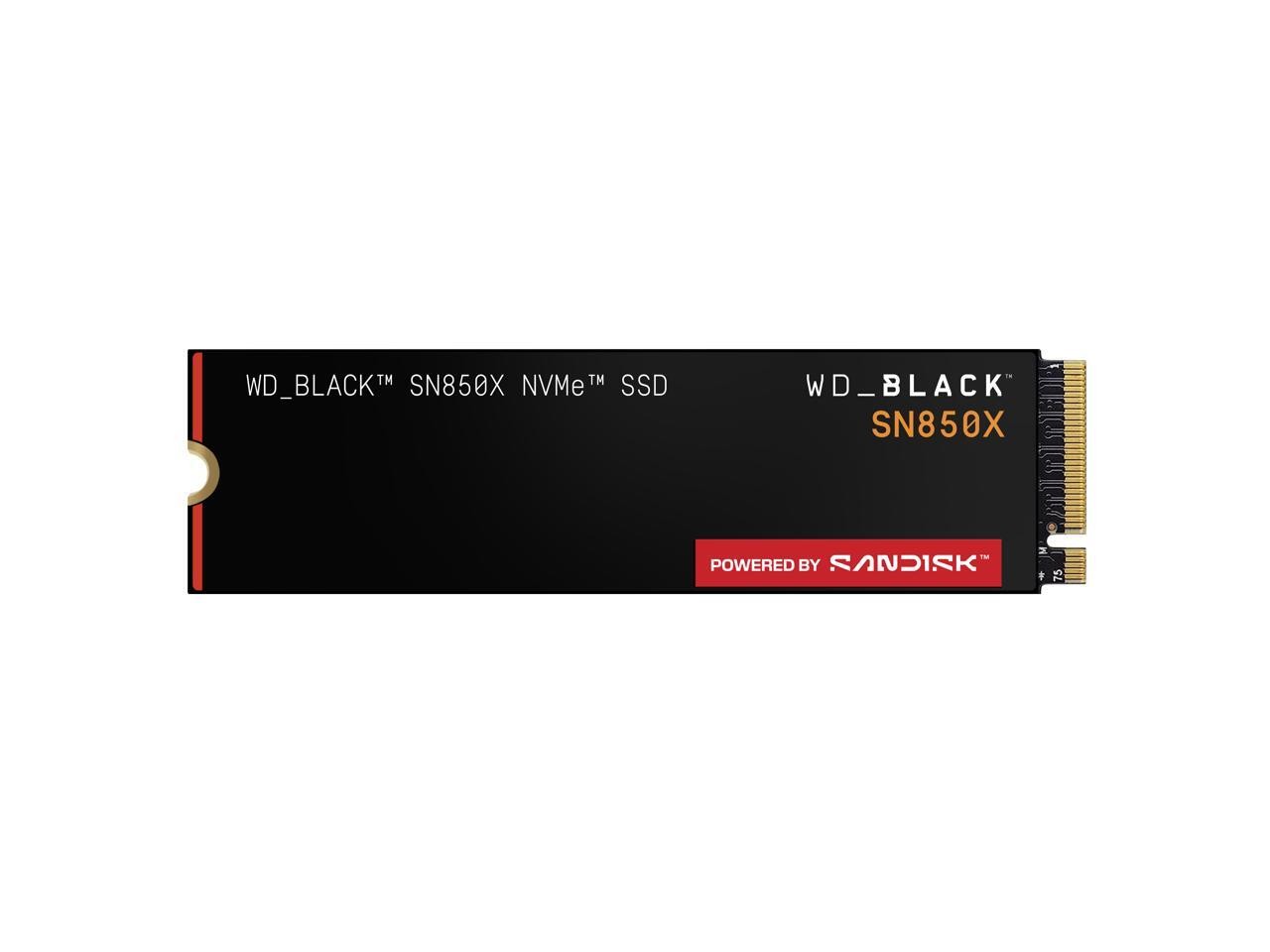 WD_BLACK 4TB SN850X NVMe Internal Gaming SSD Solid State Drive - Gen4 PCIe, M.2