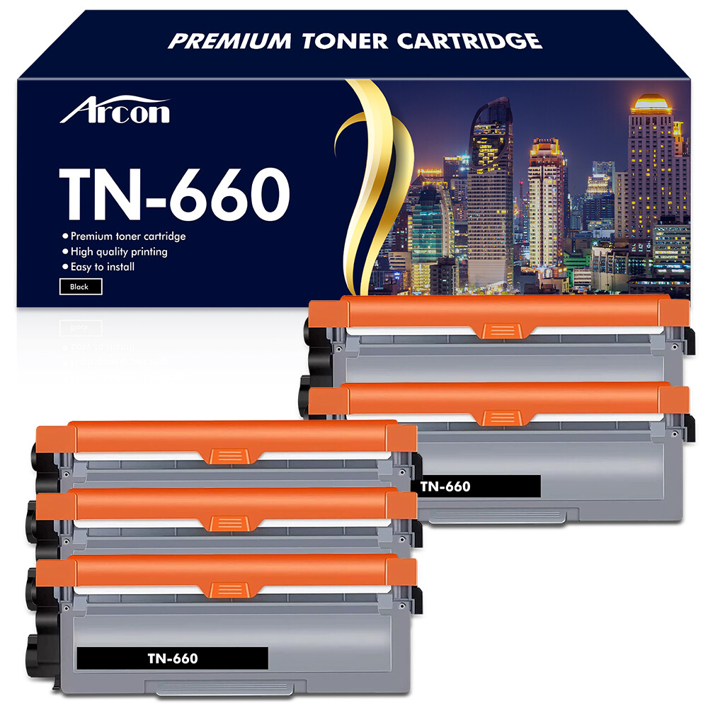 High Yield TN660 Toner Cartridge for Brother MFC-L2700DW MFC-L2740DW DCP-L2540DW