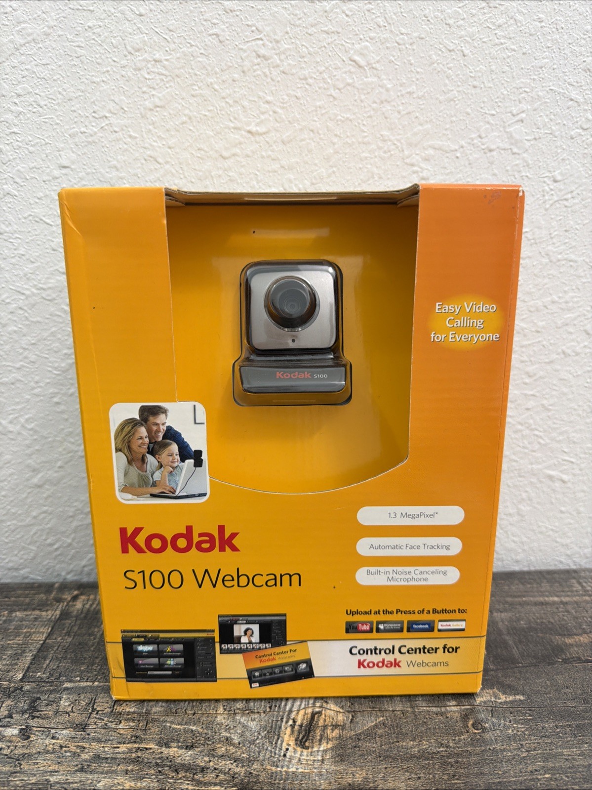 Kodak USB Webcam S100 With Built In Mic Brand New