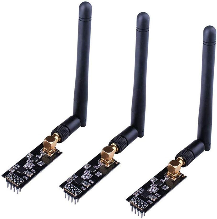 3Pcs Wireless Transceiver Module, RF Transceiver Module, 2.4G 1100M