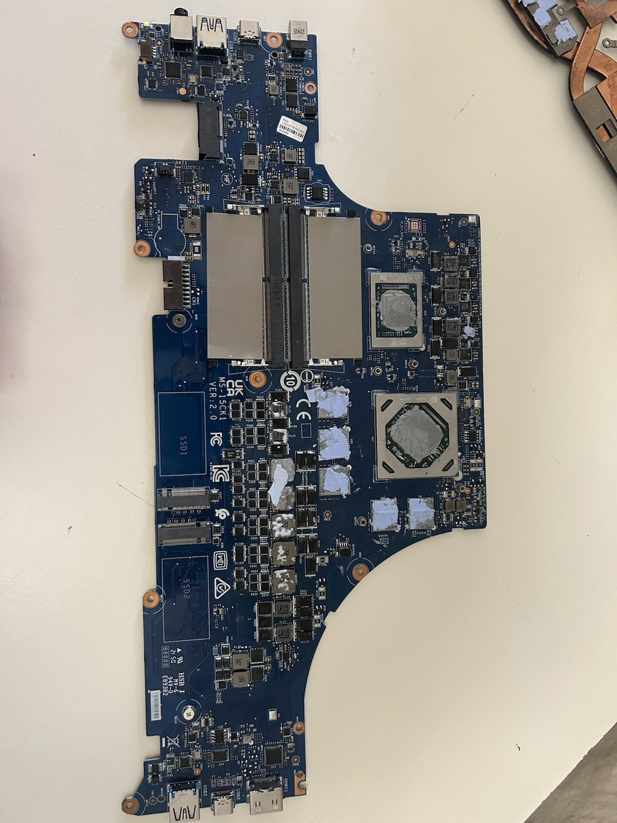 Msi Delta 15 Motherboard