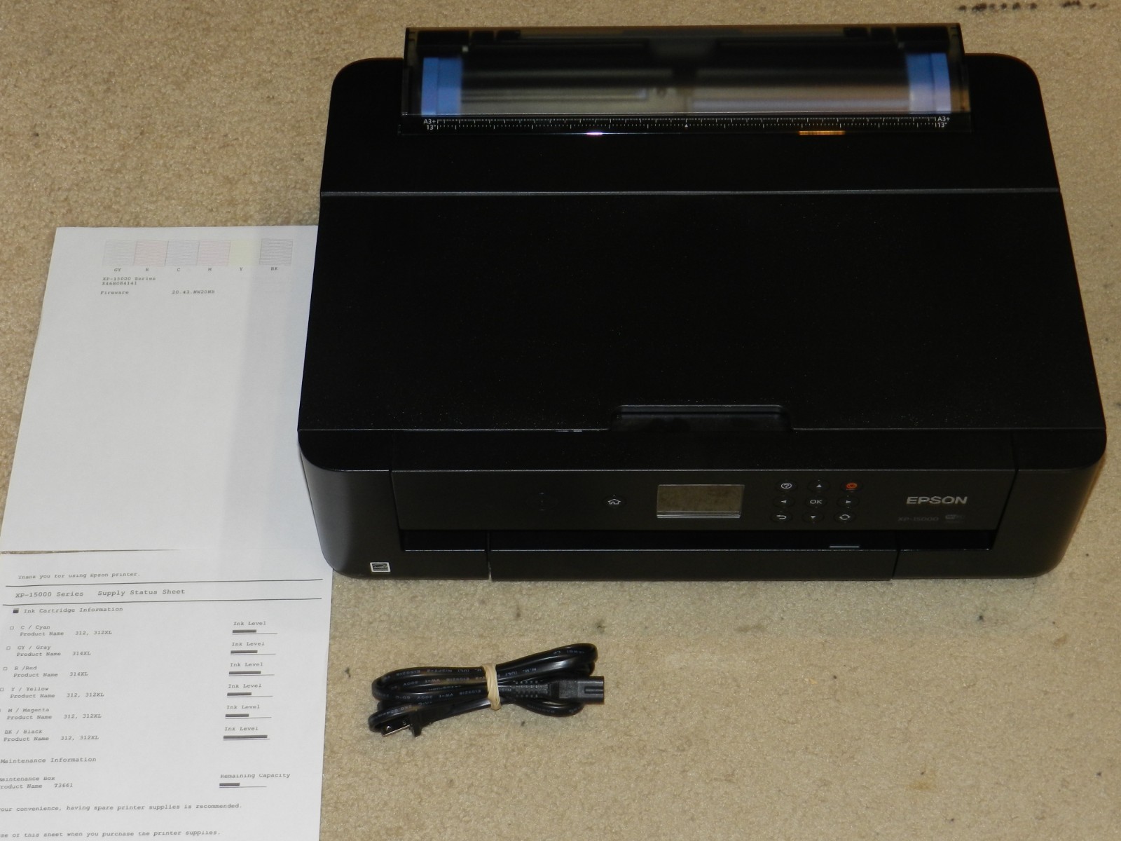 Epson Expression Photo HD XP-15000 Wireless Color Wide-Format Printer EXCELLENT