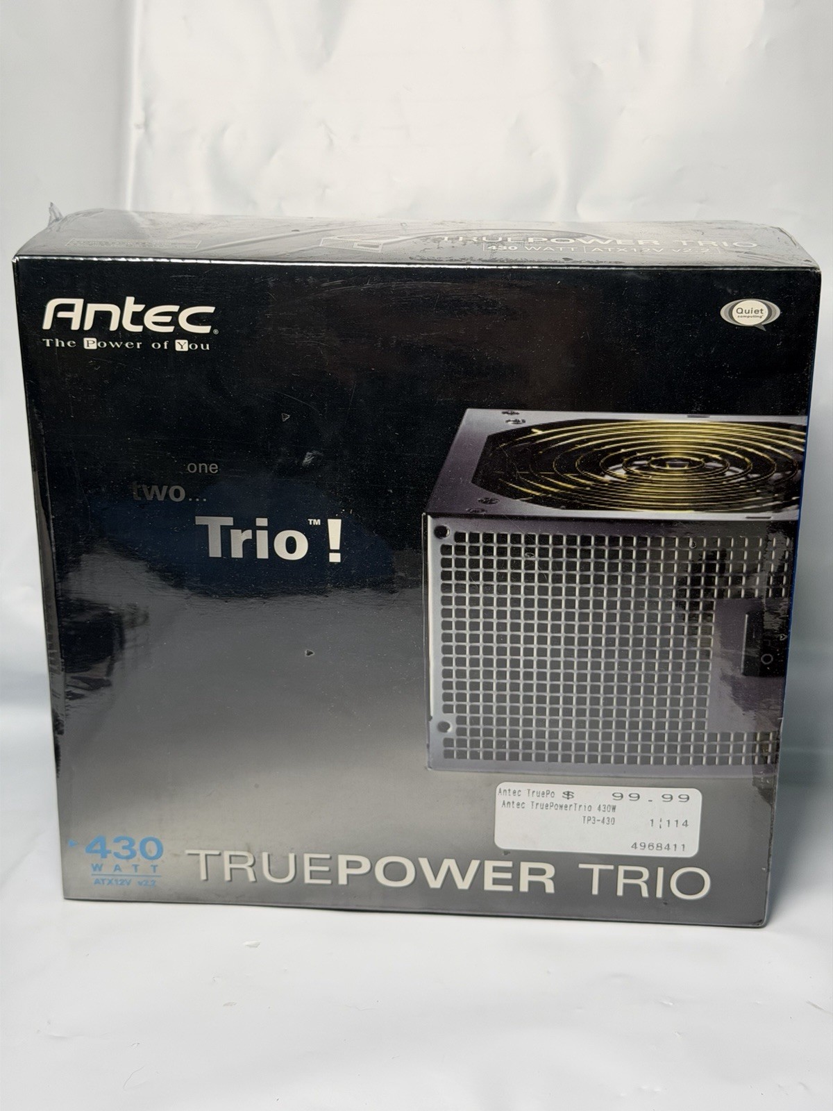 Antec TP3-430 TRUEPOWER TRIO 430W 12V ATX v2.2 Desktop Power Supply