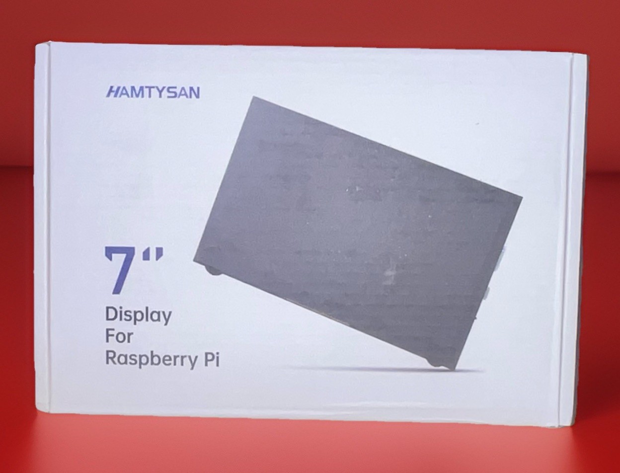 Hamtysan Raspberry Pi LCD 7” Inch Portable Monitor External Display 800x480