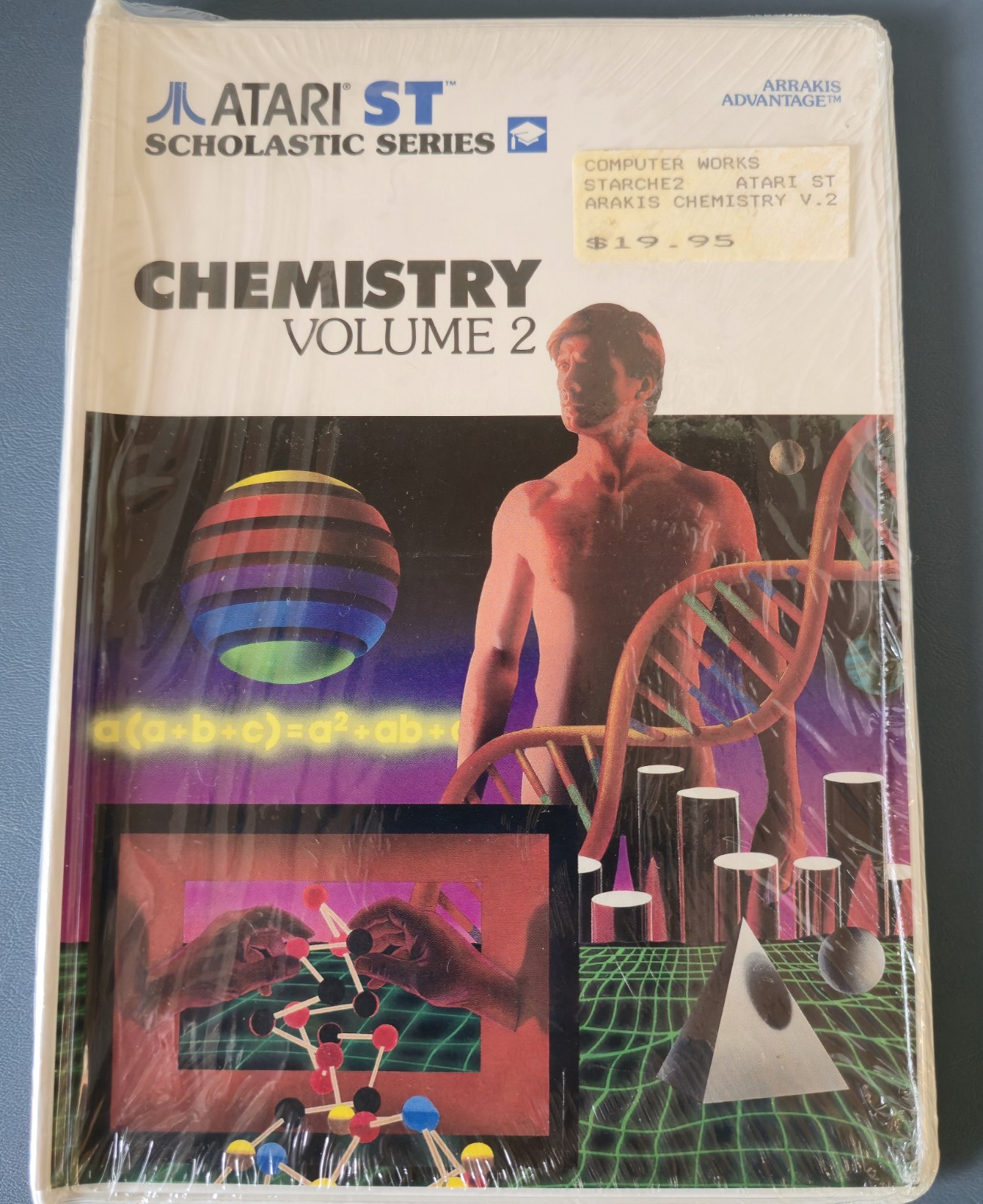Chemistry V. 2 Atari ST Scholastic Series Arrakis(1987) NEW SEALED 