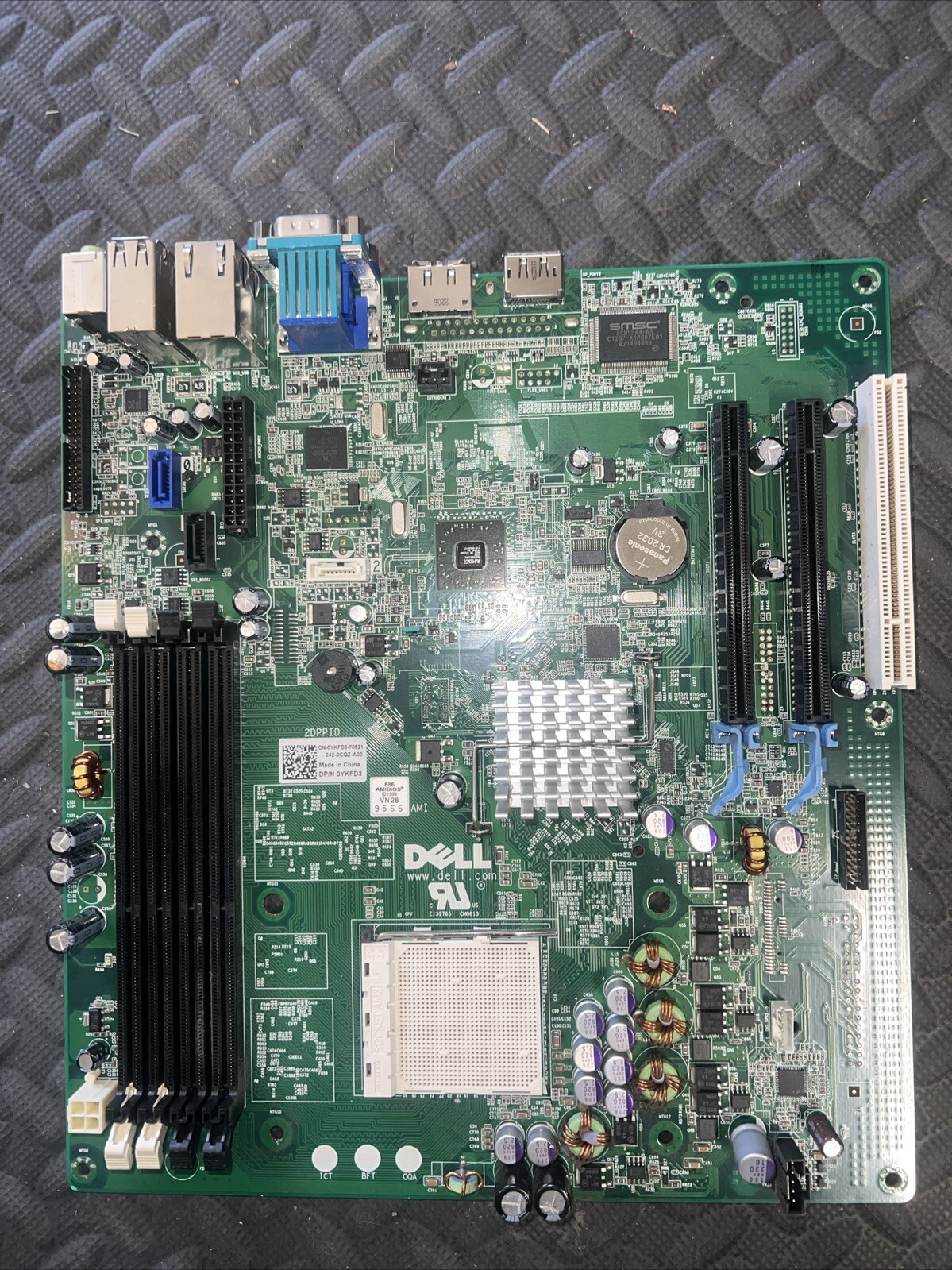 Dell Optiplex 580 0YKFD3 Motherboard AM3 DP VGA 4*DDR3 GbE Lan - (D3)