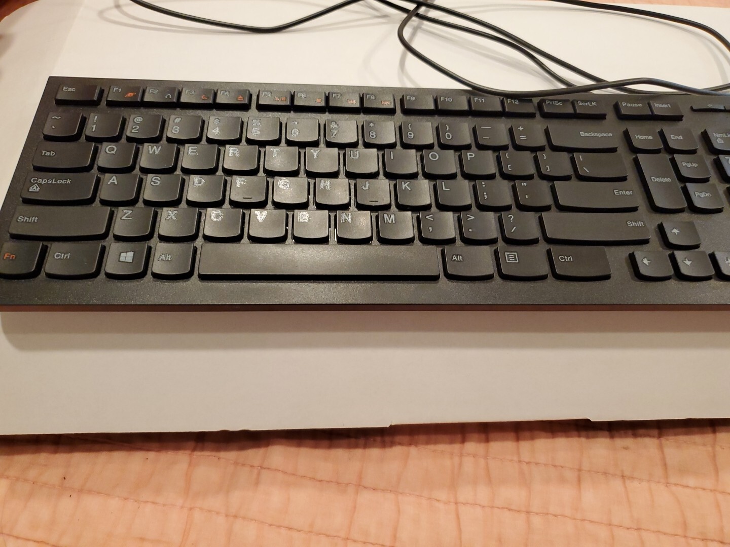 New genuine Lenovo keyboard Desktop PC KB4721 USB Wired Universal