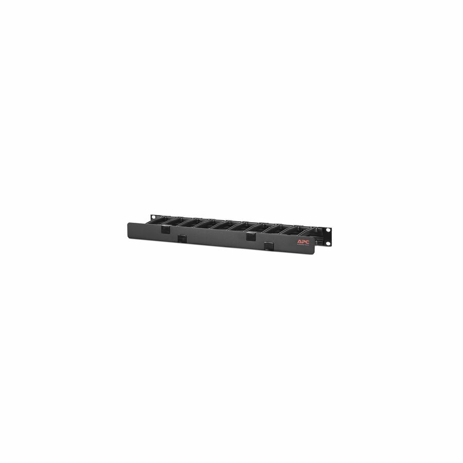 APC AR8602A NetShelter 1U Single-Sided Horizontal Cable Manager Cover TAA