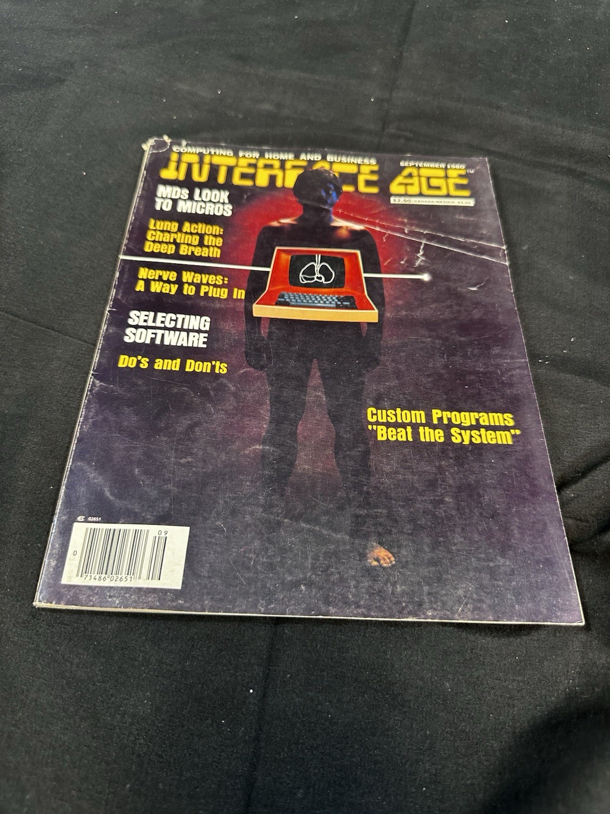 INTERFACE MAGAZINE VINTAGE SEP 1980 RARE LAST ONE 