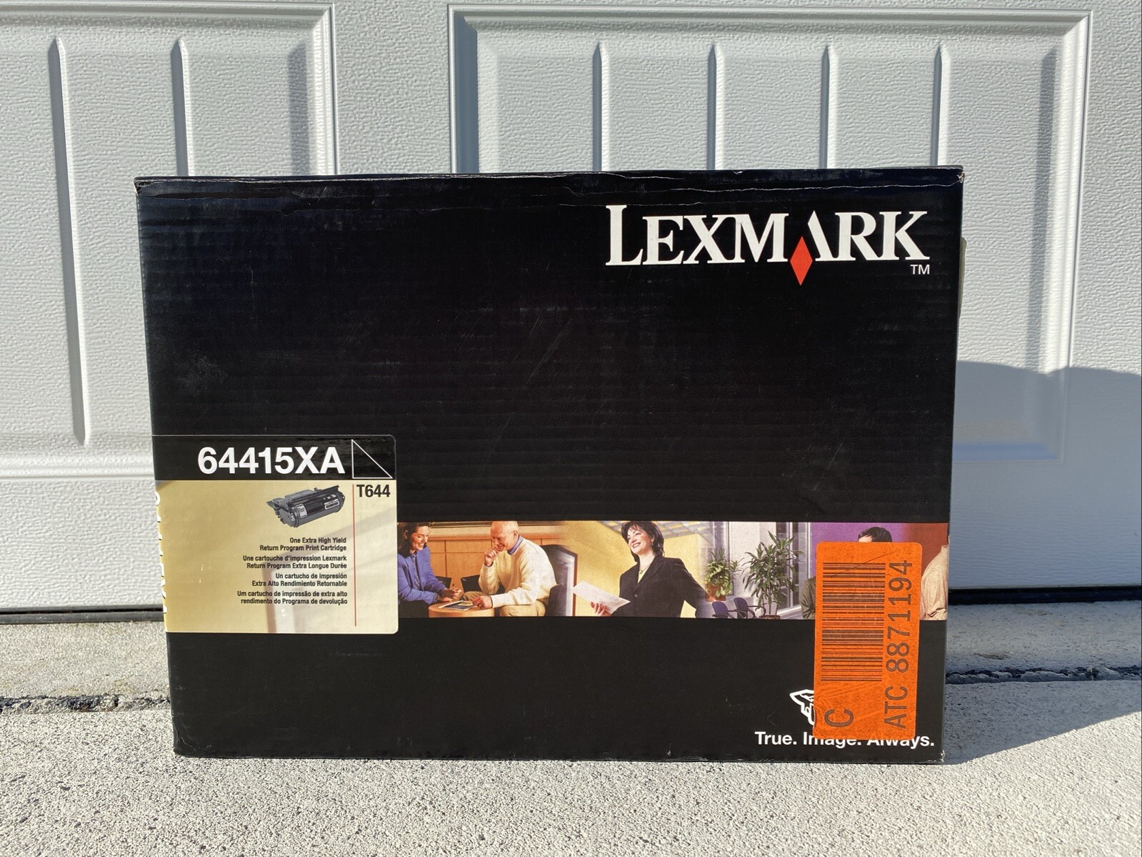 64415XA Brand New Genuine OEM Lexmark Laser Black Toner Cartridge T644