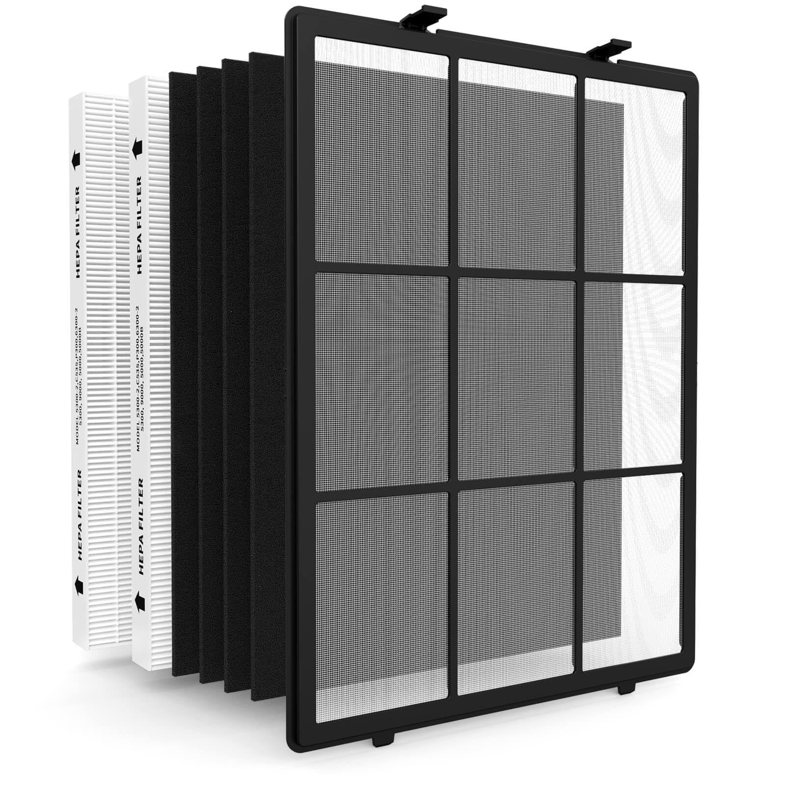SAKEGDY 115115 Replacement Filter A Compatible with Winix PlasmaWave C535 530...