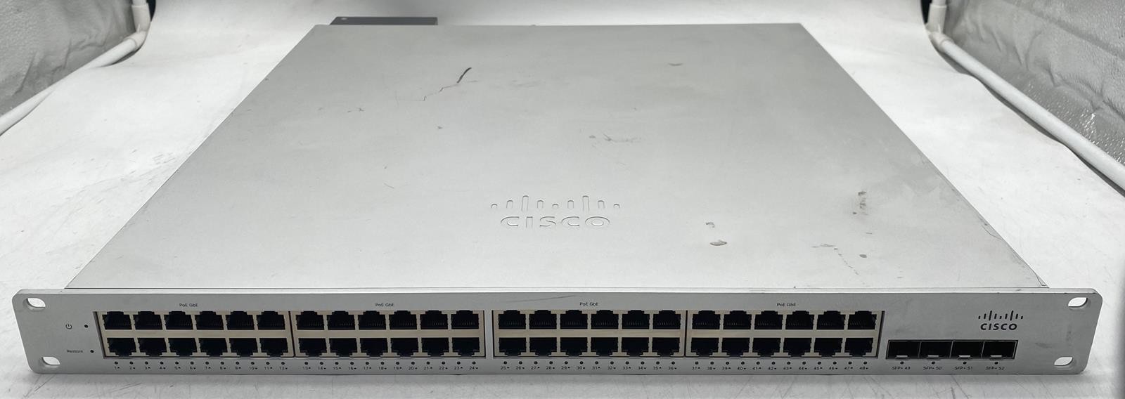 CISCO MERAKI MS320-48FP MS320-48FP-HW 48-PORT GIGABIT ETHERNET SWITCH