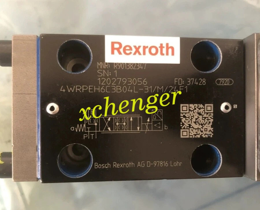 1PCS Rexroth R901382347 4WRPEH6C3B04L-31/M/24F1 valve new via FedEx or DHL