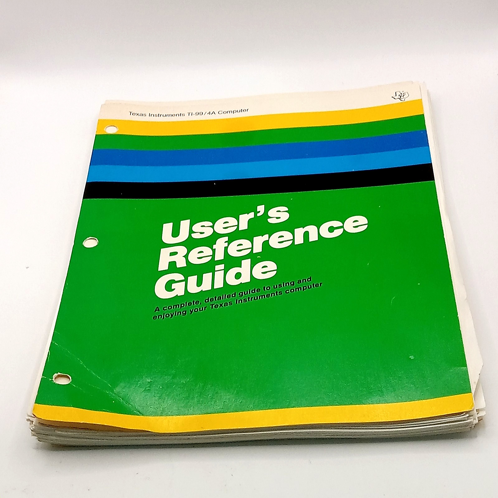 TEXAS INSTRUMENTS TI-99/4A Computer Looseleaf User's Reference Guide Pages 1981