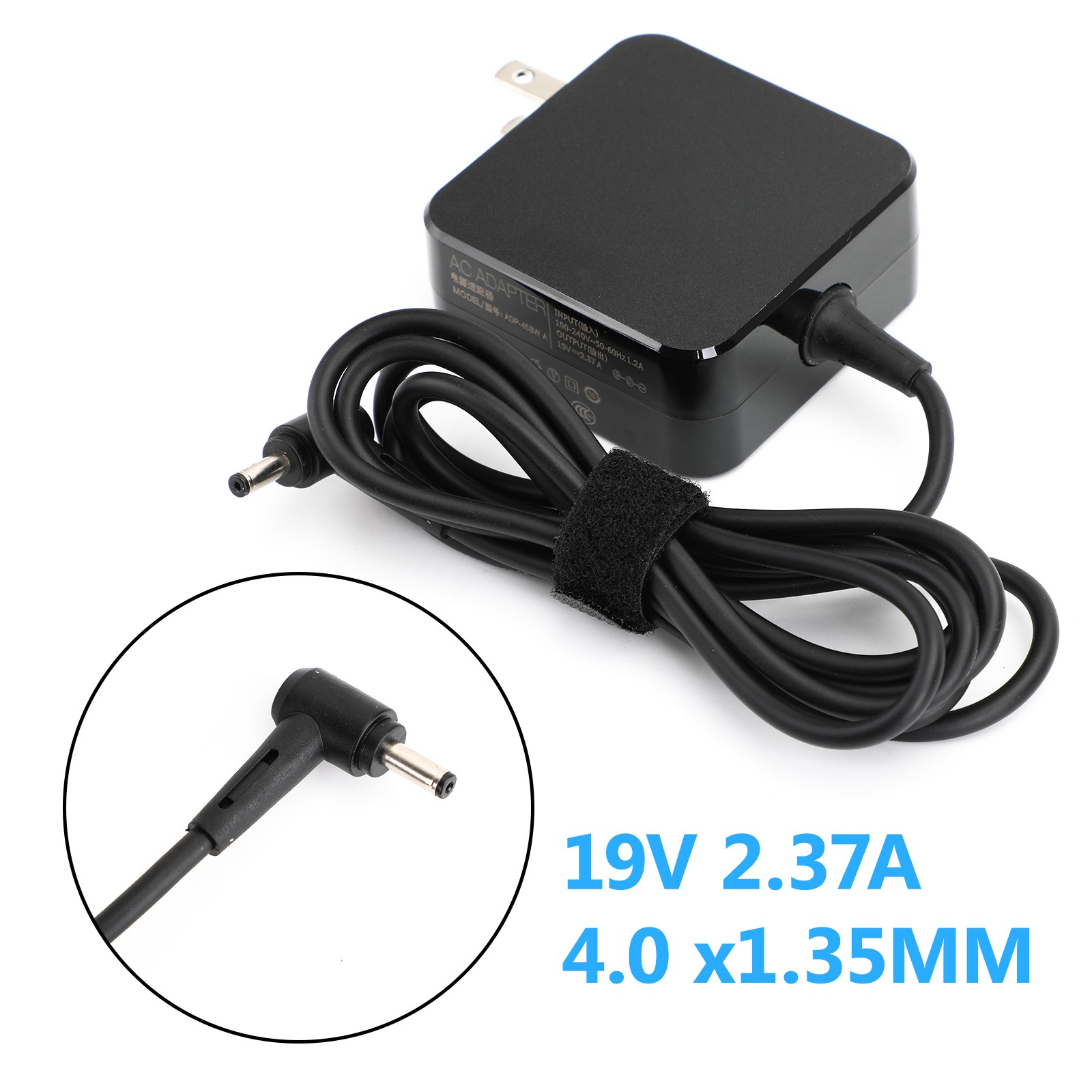 19V 2.37A 4.0MM*1.35MM Laptop Charger Power Supply AC adapter For ASUS N45W-01