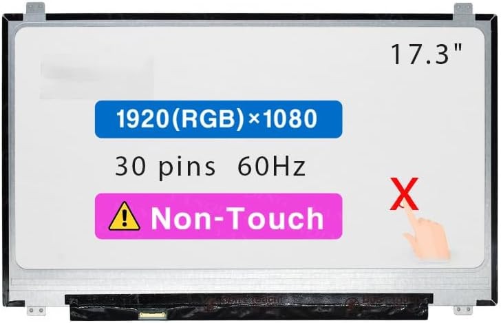17.3" LCD Screen for HP Envy M7-N109DX FHD 30pin Non-Touch Display
