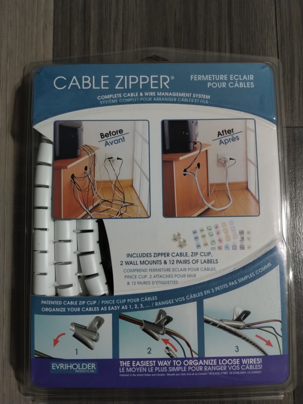 Cable Zipper Cable And Wire Management System