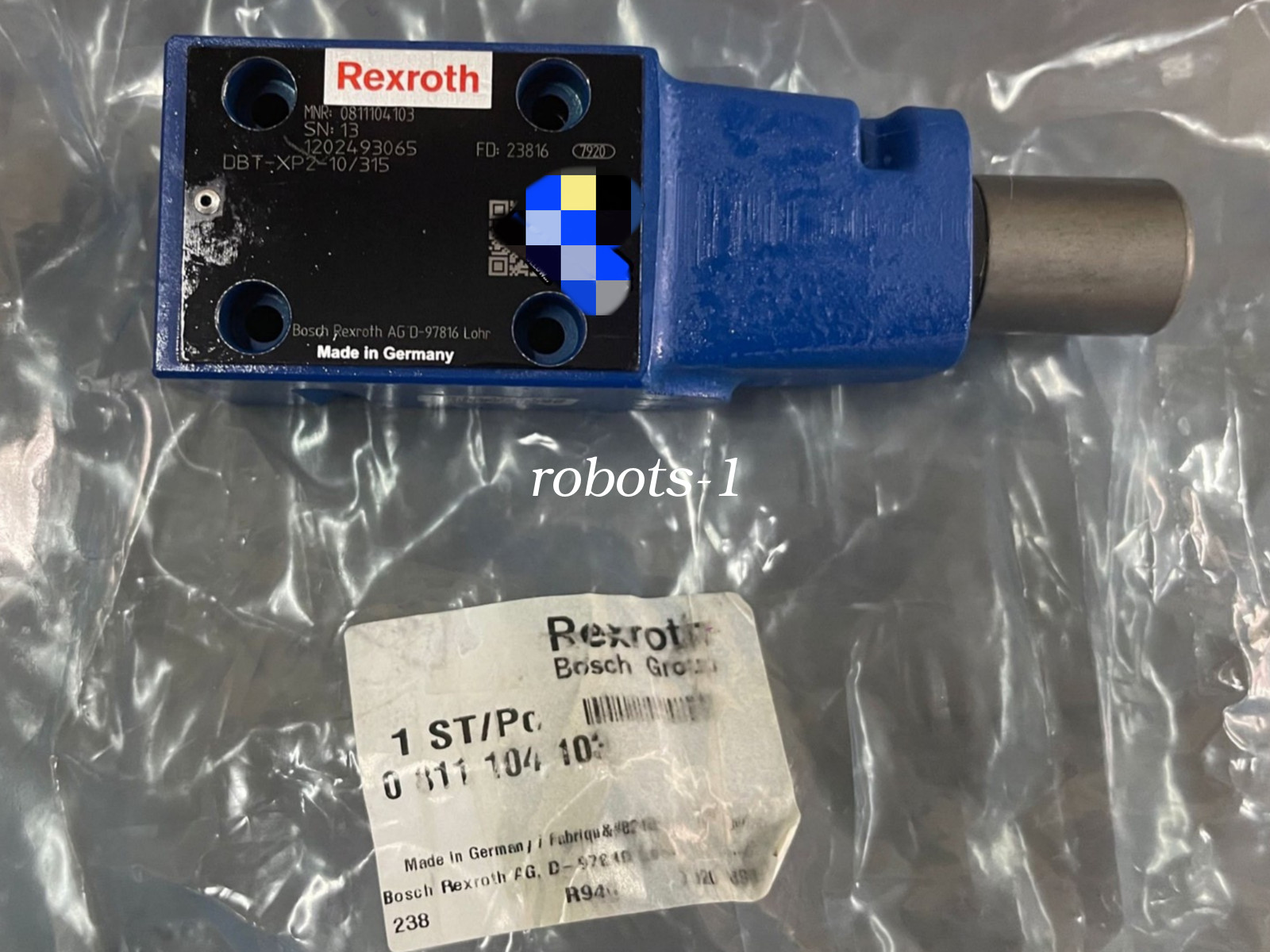1PC Brand New Rexroth 0811104103 ZDBT-XP2-10/315 Floating Valve FedExor DHL