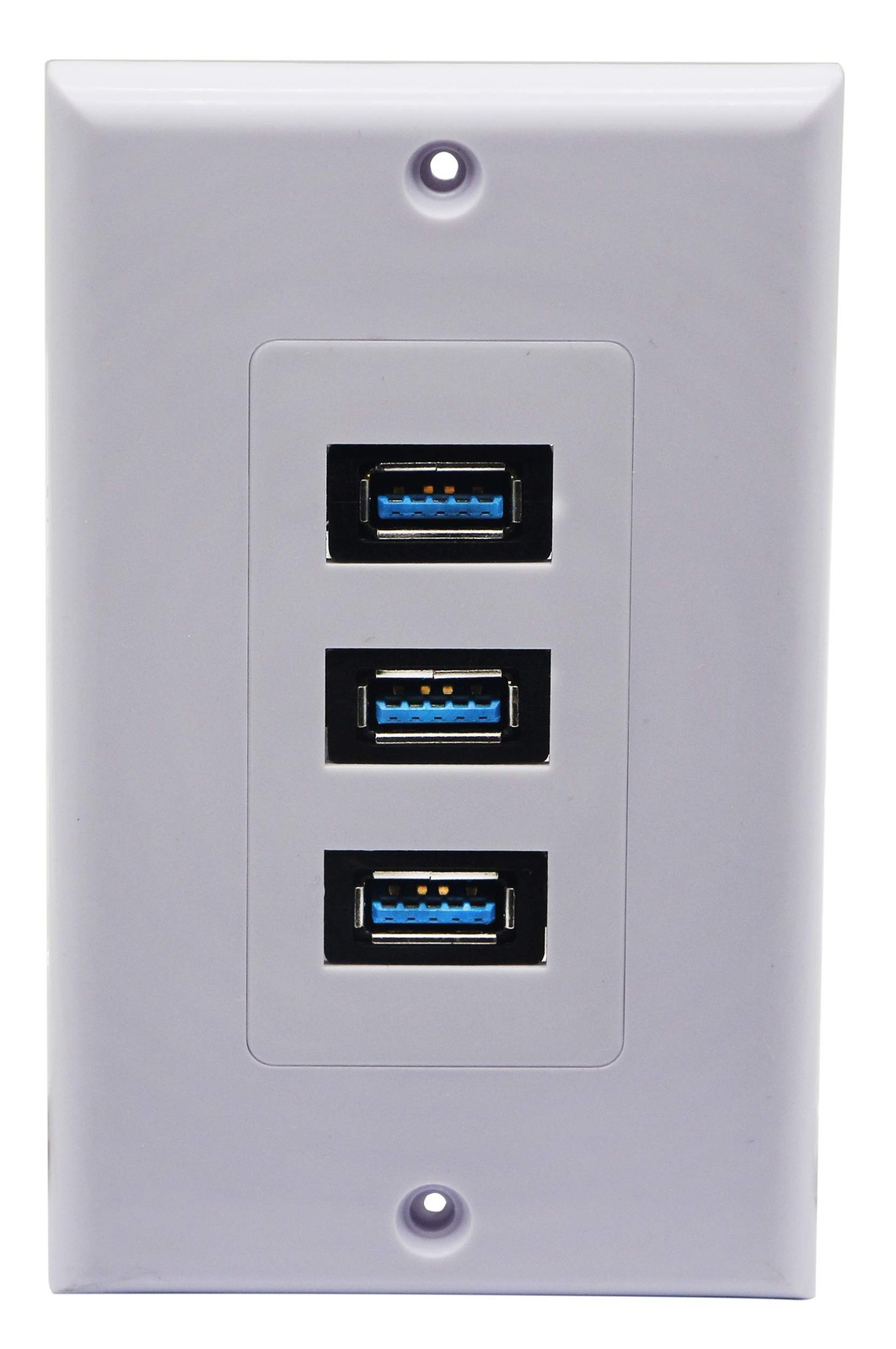 zdyCGTime 3 USB 3.0 A Wall Plate USB Component Composite Wall Data Transmissi...