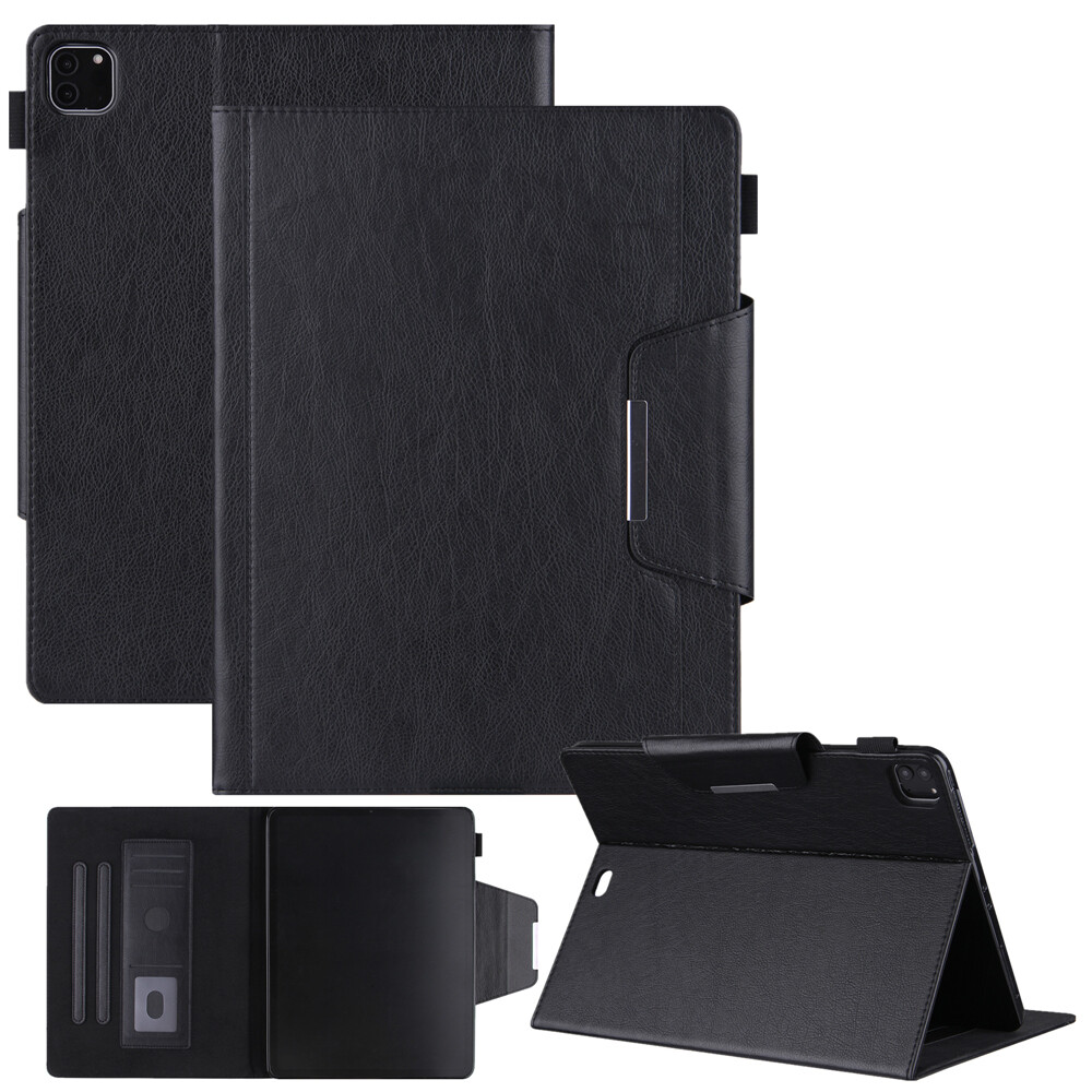 For iPad Pro M4 Air M2 M3 13" 2025 Smart Case Magnetic Leather Flip Stand Cover