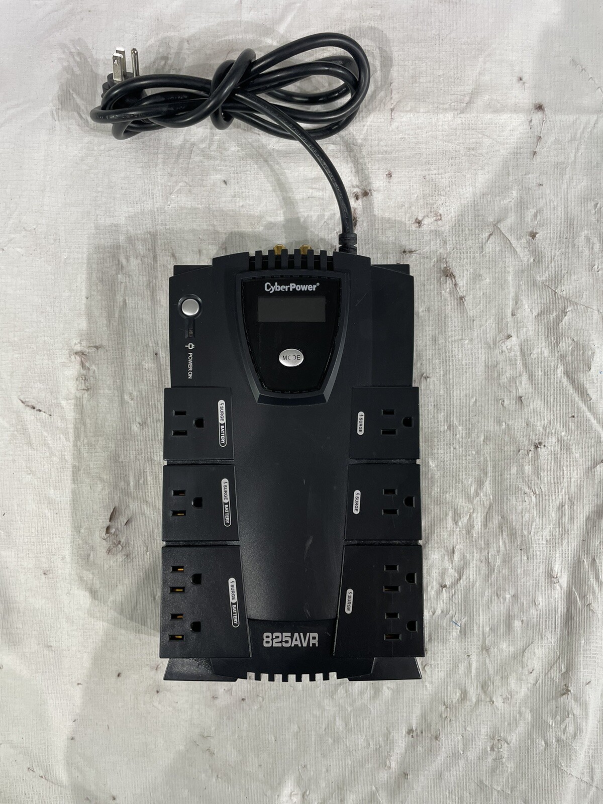 CyberPower CP825AVR LCD UPS System 825VA/450W 8 Outlets 825AVR No Battery