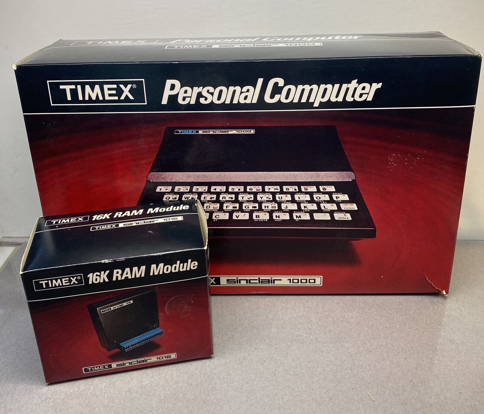 Timex Sinclair 1000 Vintage Personal Computer ▪︎ Includes Extra 16k Ram Untested
