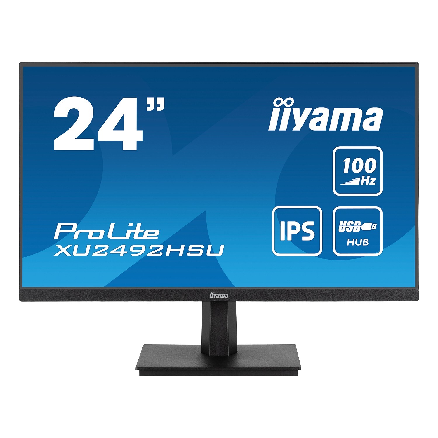 IIYAMA 24" ProLite IPS FHD 100Hz 0.4ms Monitor 250cd/m2 16:9 1:1300 XU2492HSU-B6