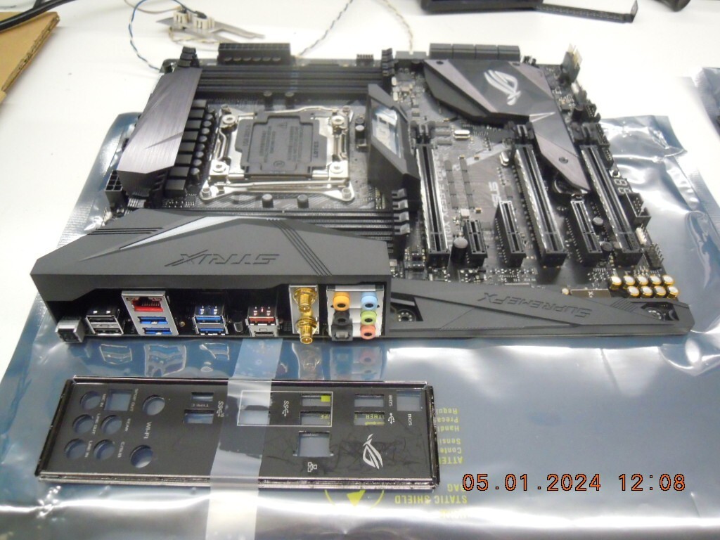 Asus ROG STRIX X299-E GAMING ATX Motherboard LGA2066 + I/O Shield | Lastest BIOS