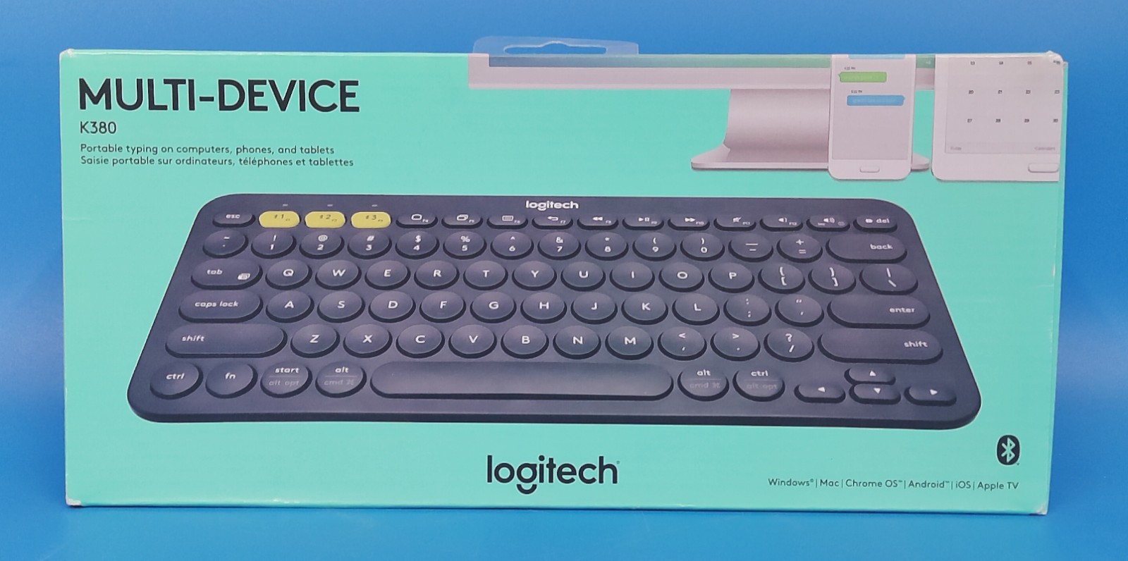 NEW SEALED Logitech K380 Multi-device Bluetooth Slim Keyboard 920-007558 - NEW