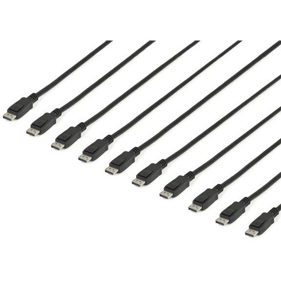 StarTech DISPLPORT15L10PK 15ft DisplayPort Cable 10 Pack 4K