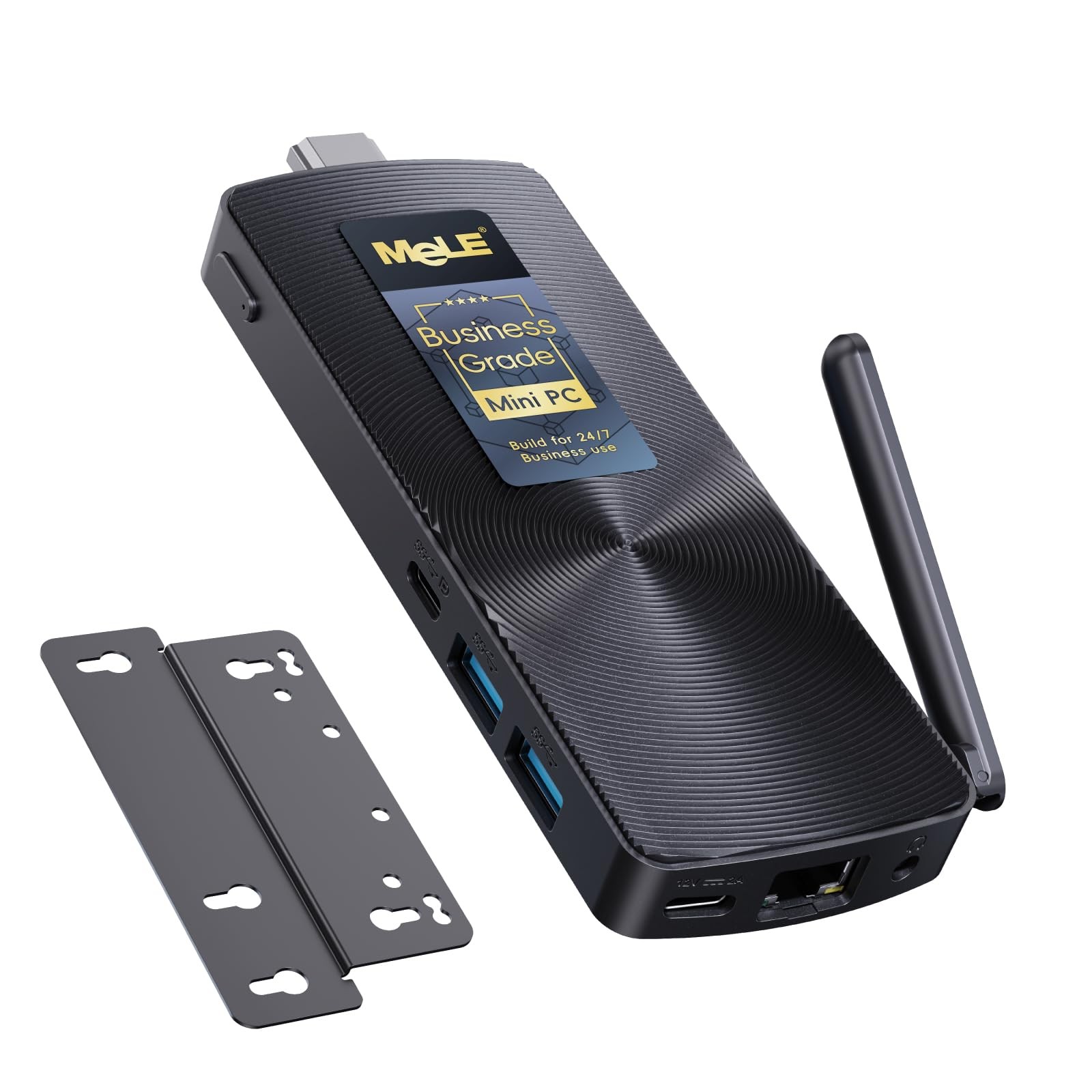 MeLE Business Grade PC Stick PCG02 Fanless Mini PC N100 8GB 128GB Win11 Pro
