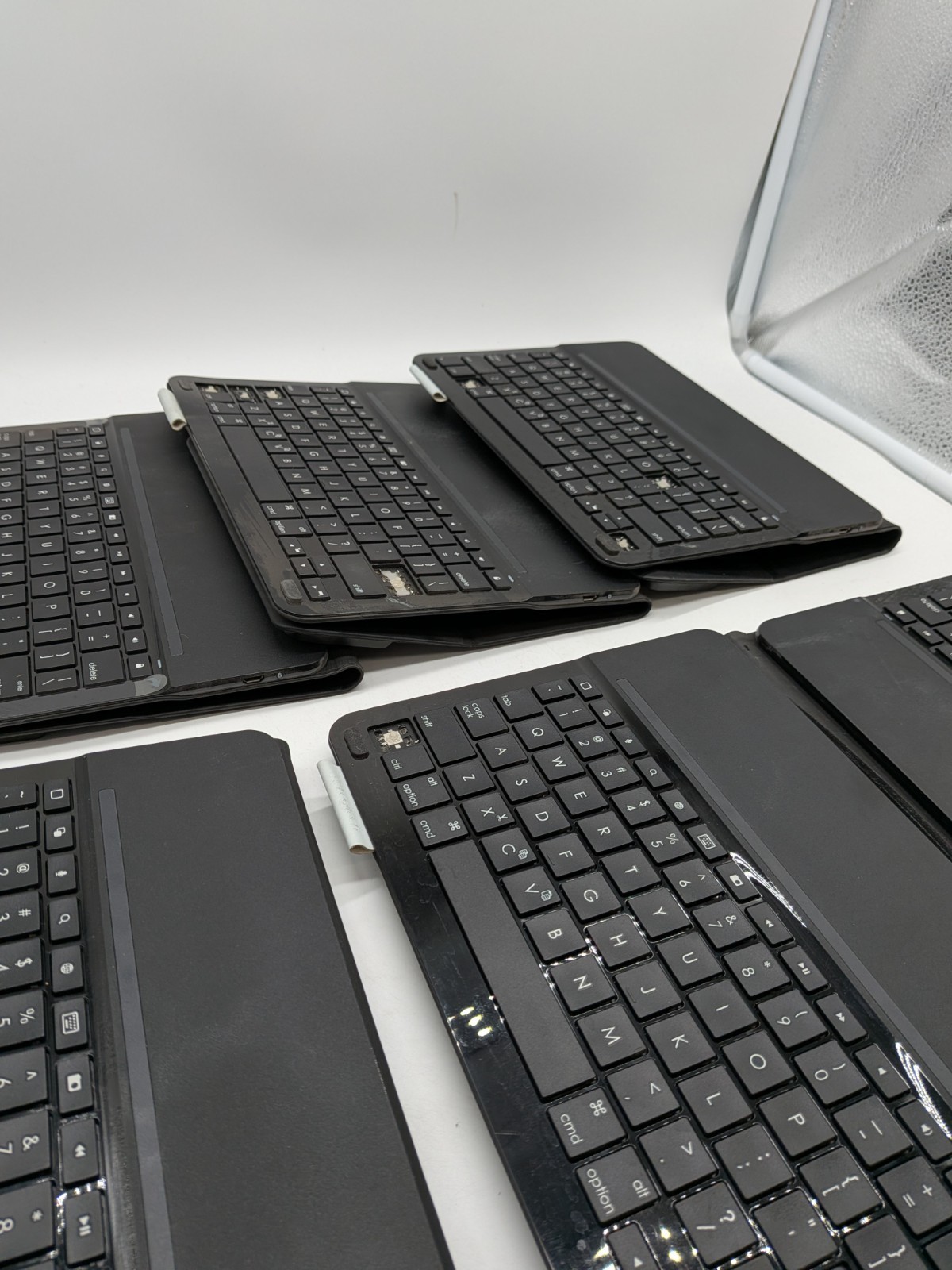 6 Pack Logitech Type+ Y-R0048 Bluetooth Keyboard Case Black for Apple iPad Air 2