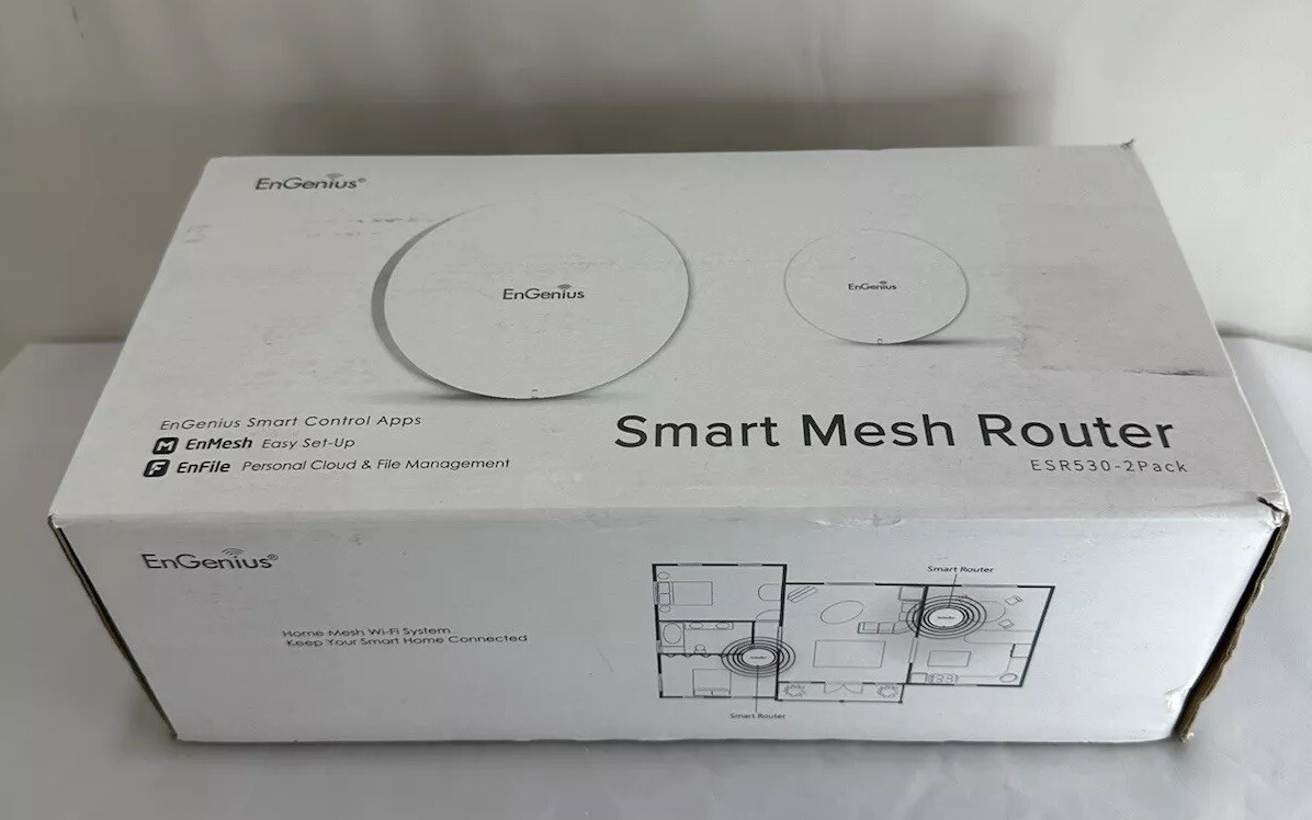 Engenius smart mesh router ESR-530 2PACK New Open Box Never Used