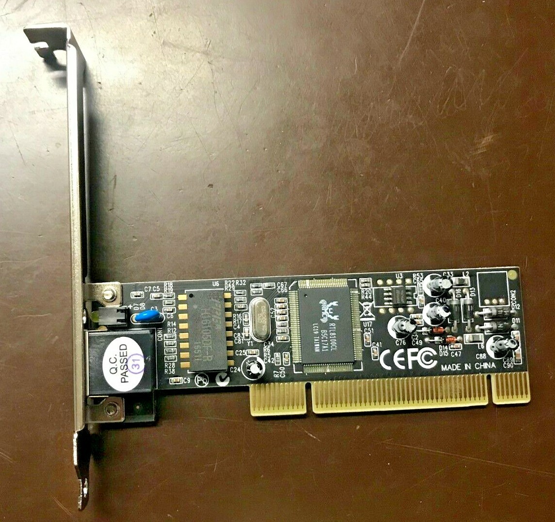 StarTech ST100SLP 1 Port Low Profile PCI 10/100 Mbps Ethernet Network Card