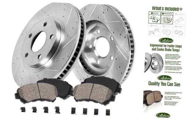 Front Brake Kit For 2001 2002 2003 2004 2005 2006 2007 2008 2009 2010