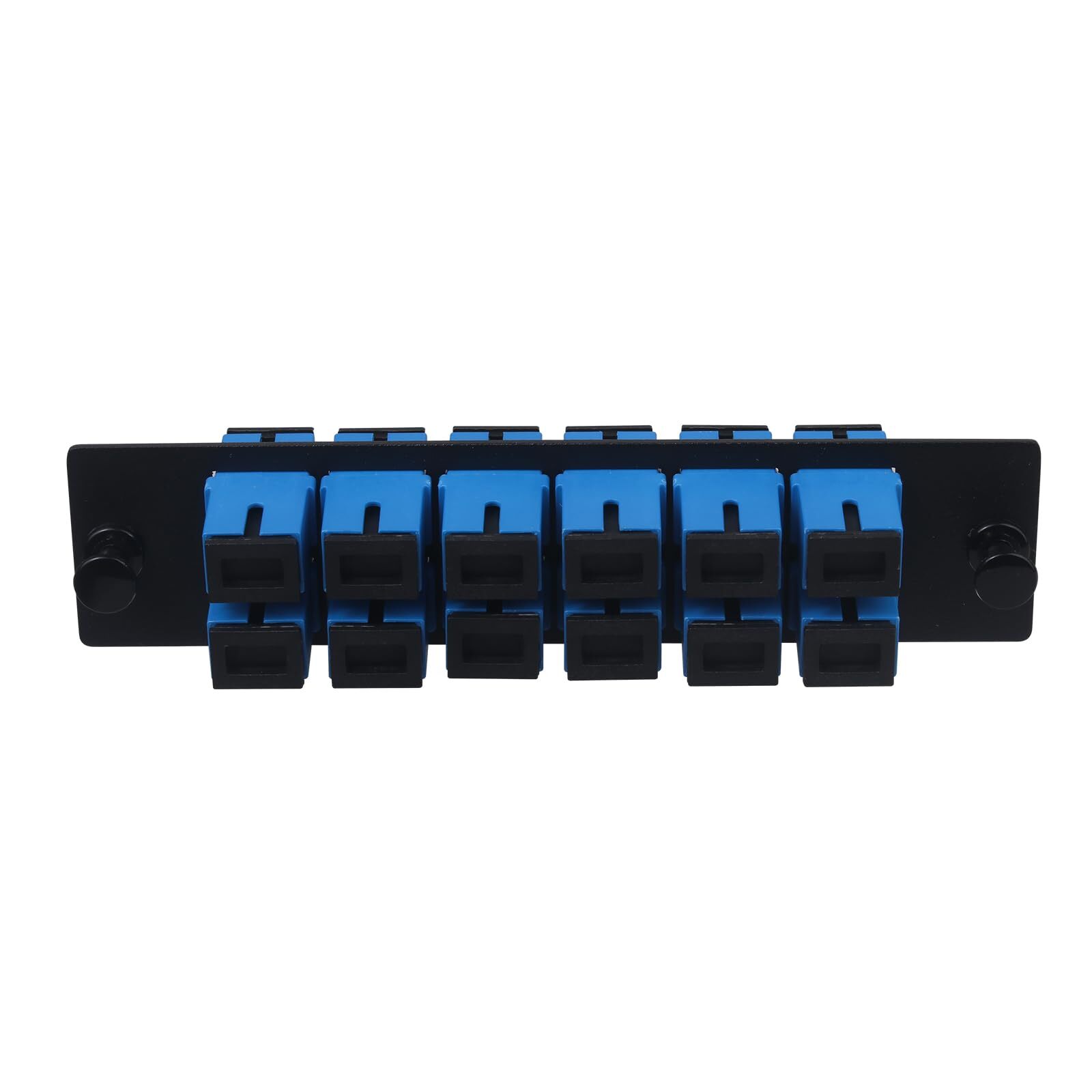 -1pcs 12 Fiber SC to SC UPC Singlemode Fiber Patch Panel with 12 SC/SC UPC Si...