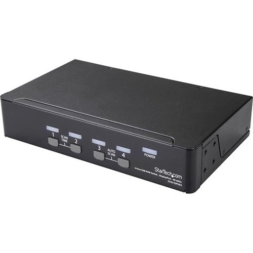 StarTech SV431DPUA2 4-Port DisplayPort KVM Switch 4K 60Hz