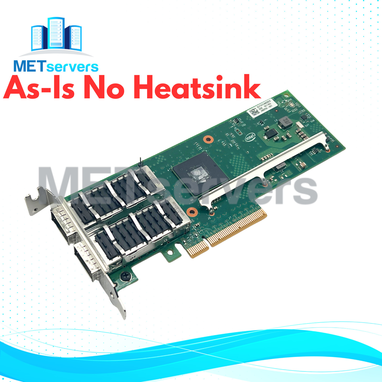 (As -Is) Dell Intel XL710-QDA2 2P 40Gbe QSPF+ Network Card CNA 0VFHX9 VFHX9