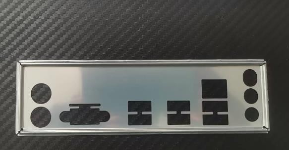 I/O Shield For ASRock 770DE3L & 980DE3/U3S3 R2.0 Motherboard Backplate IO