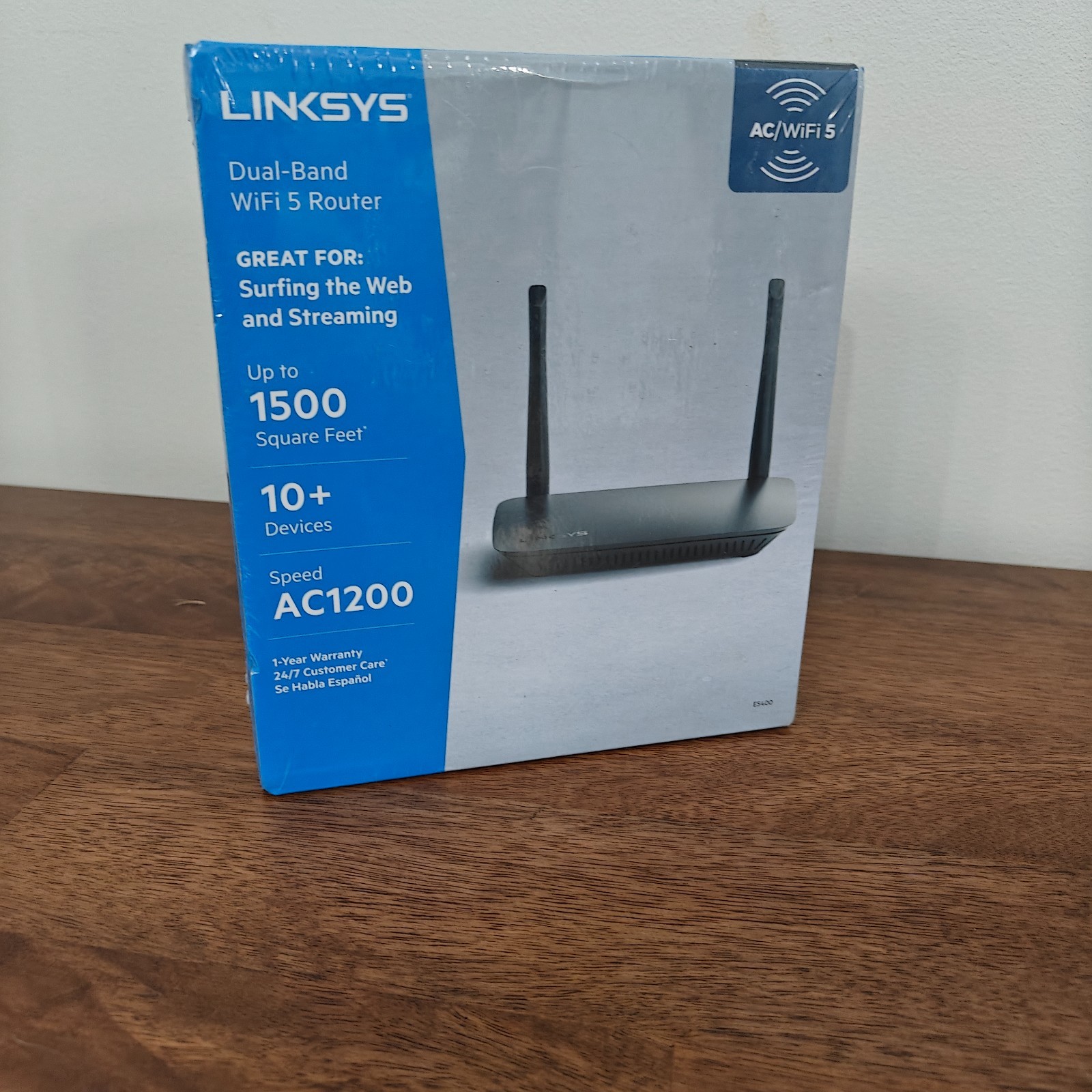 Linksys E5400 AC1200 Dual-Band WiFi 5 Wireless Router NEW Factory Sealed