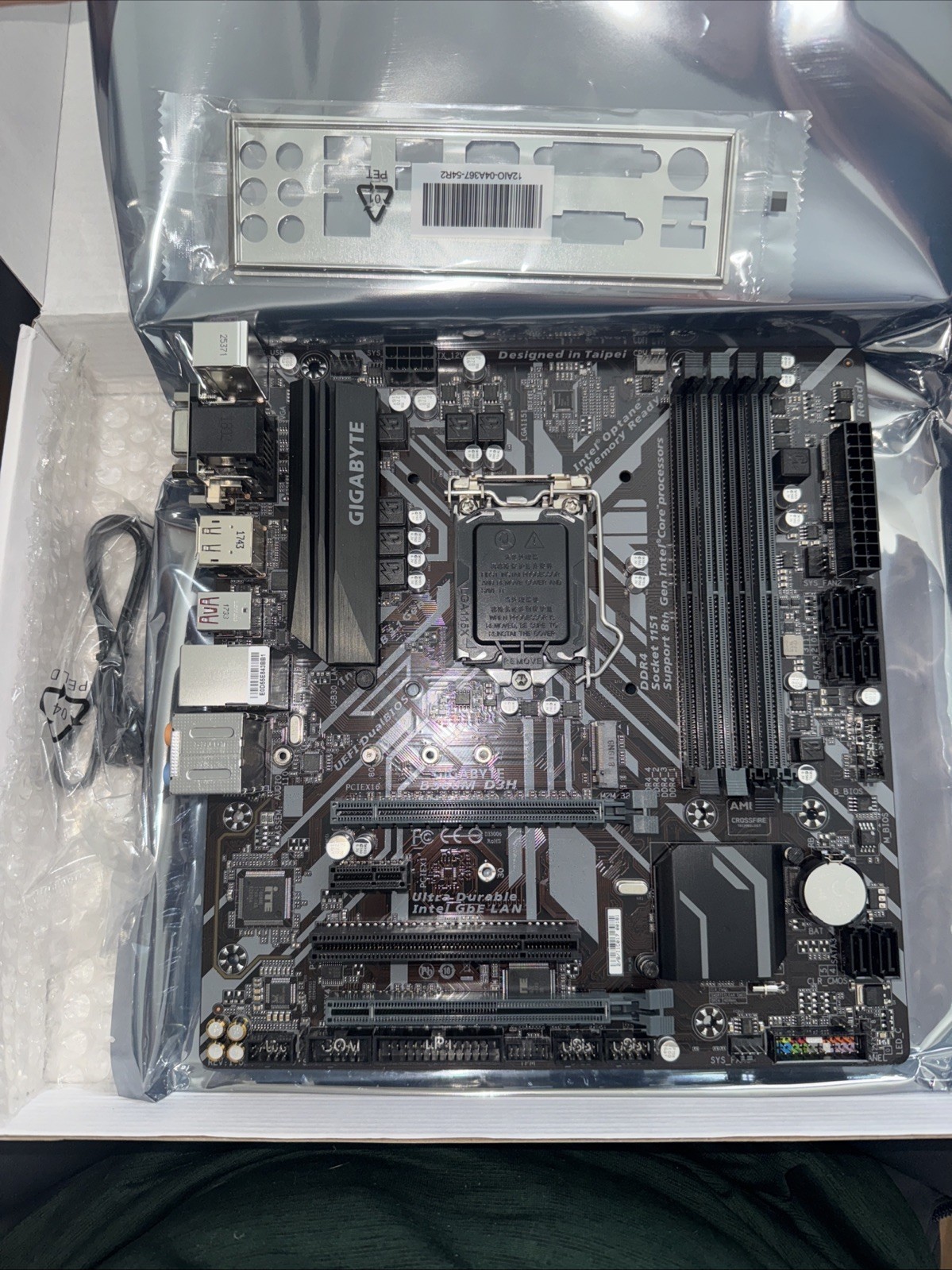 Gigabyte B360M D3H LGA1151 8th / 9th Gen Intel B360 Motherboard
